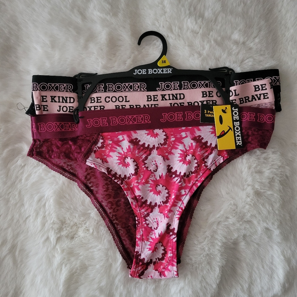 JOE BOXER BRAND NEW 3-PACK TANGAS SIZE 3X - Picture 1 of 9